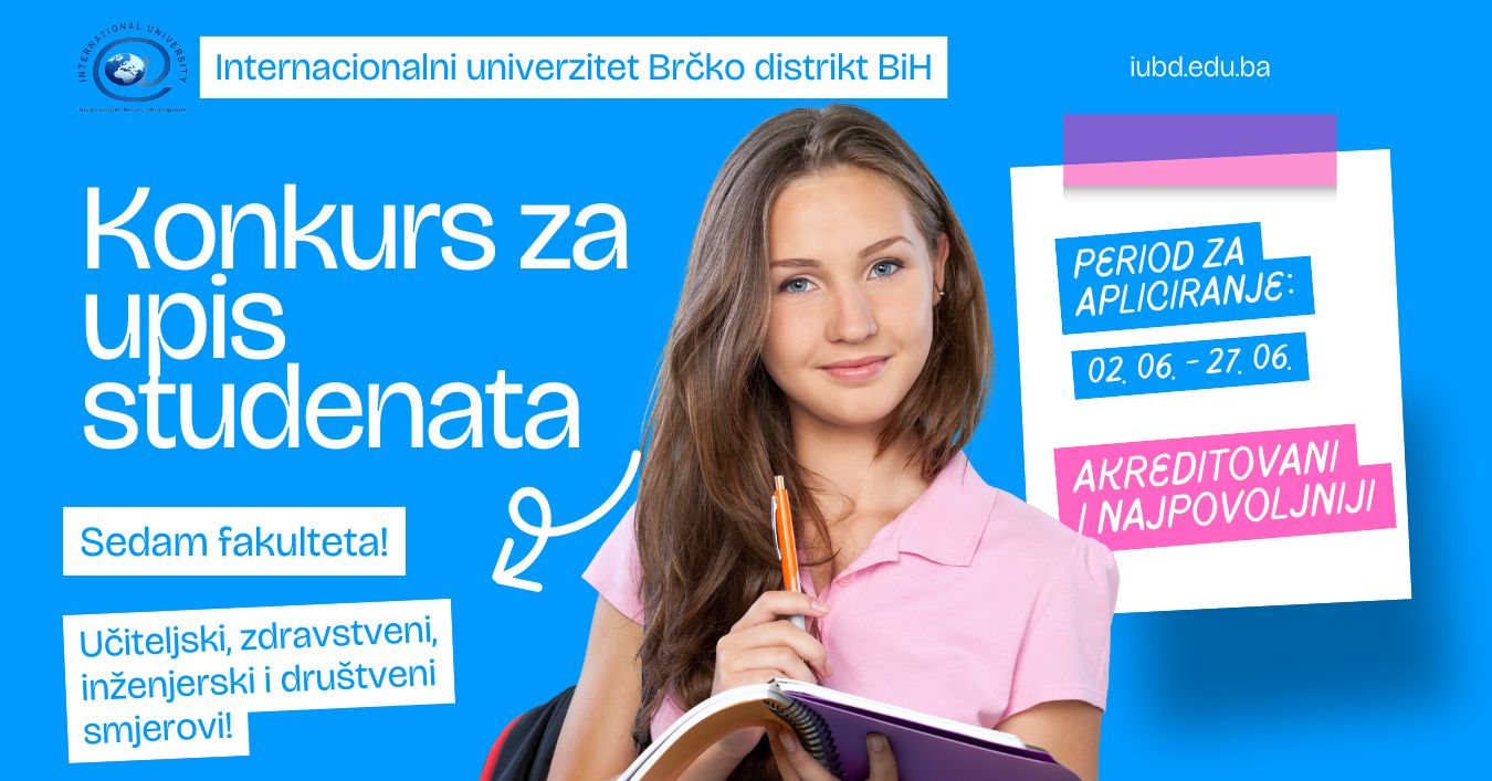 JAVNI KONKURS ZA UPIS STUDENATA